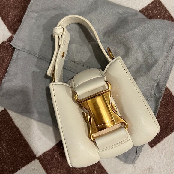 Charles & Keith Ivy Top Handle Mini Bag - Brand NEW! - Picture 5 of 7